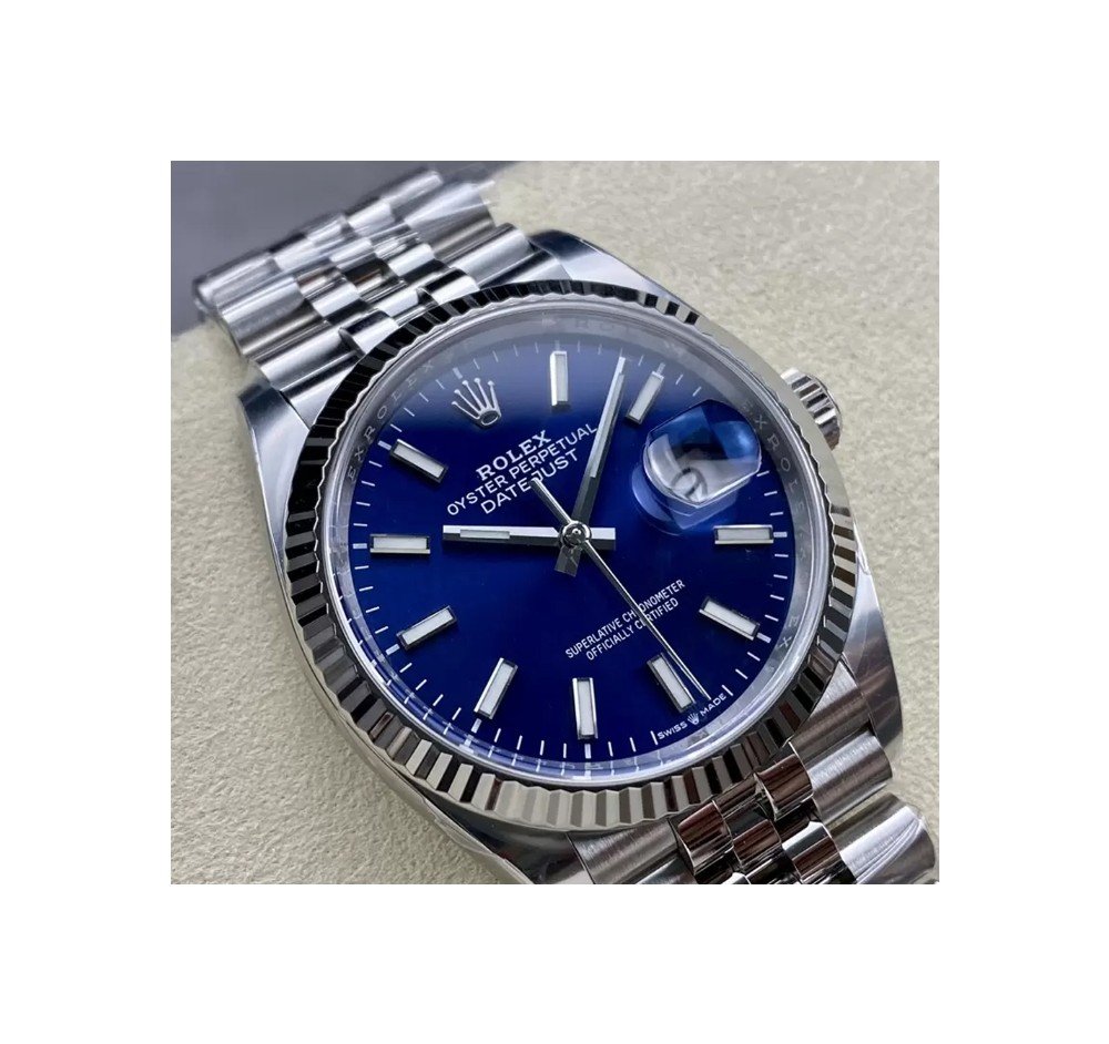 롤렉스 데이저스트 청판 다이얼 바인덱스 SS 쥬빌레 36mm 최신 V2버전 126234