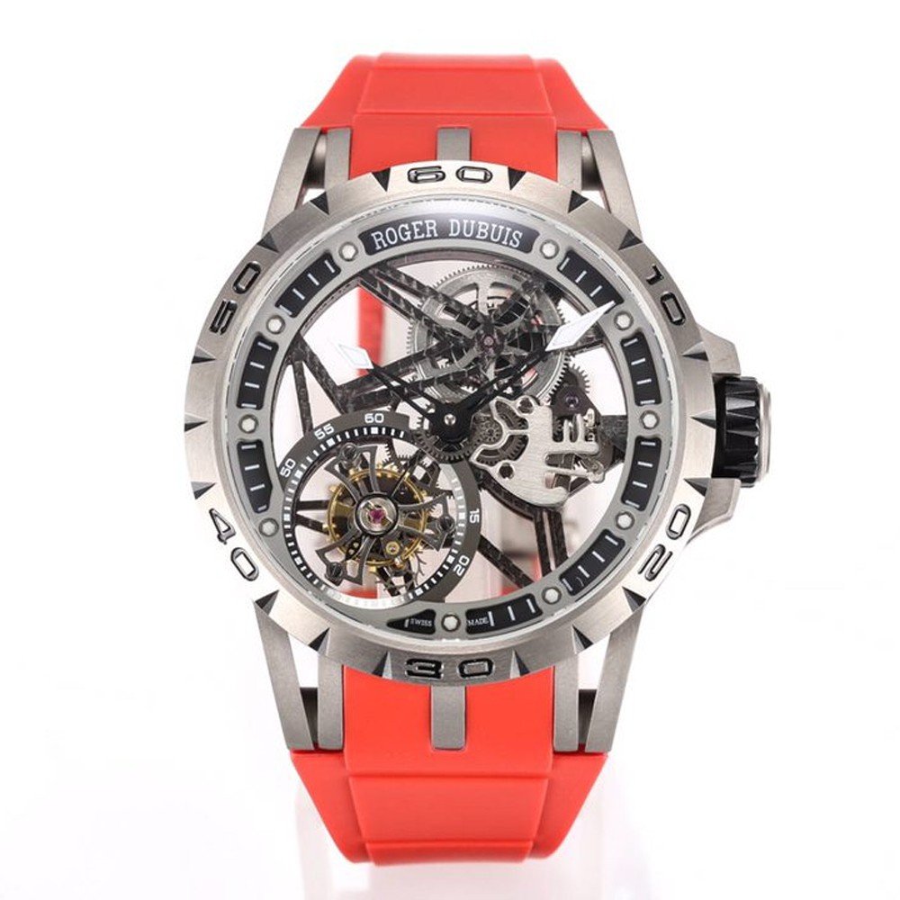 로저드뷔 엑스칼리버 스파이더 투르비옹 45mm V4버전 RDDBEX0479