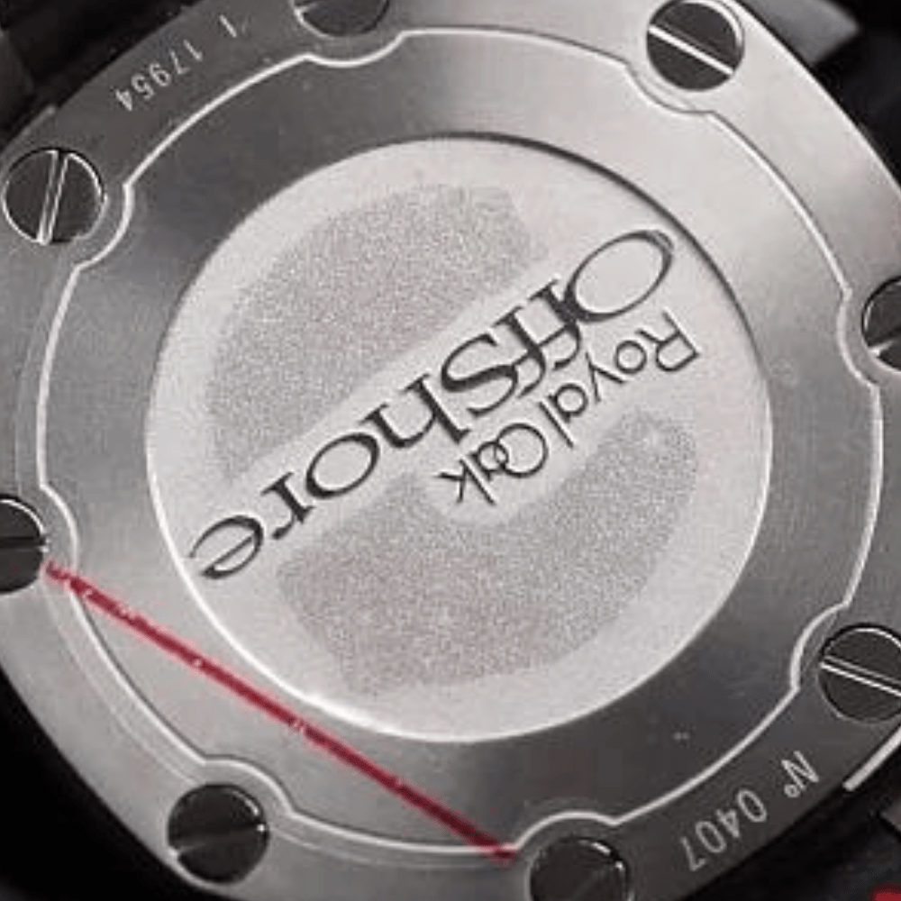 오데마피게 로얄오크 오프쇼어 다이버 포지드카본 에디션 러버 스트랩 42mm 15706