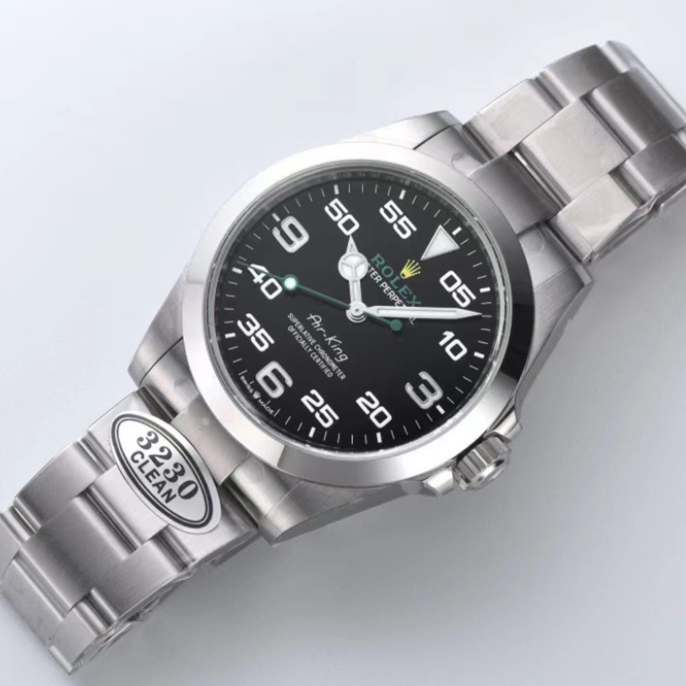 롤렉스 에어킹 검판 다이얼 SS 브레이슬릿 40mm 116900