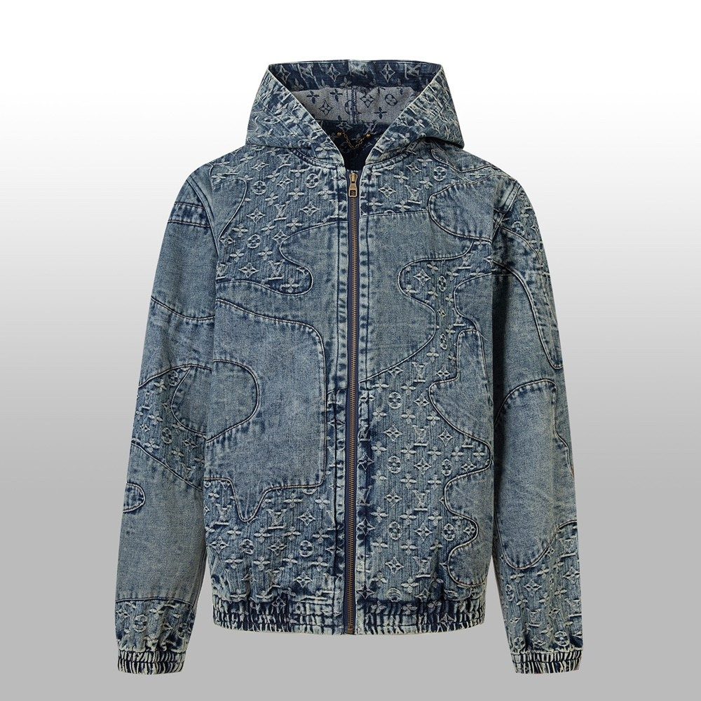 루이비통 모노그램 워크웨어 데님 재킷