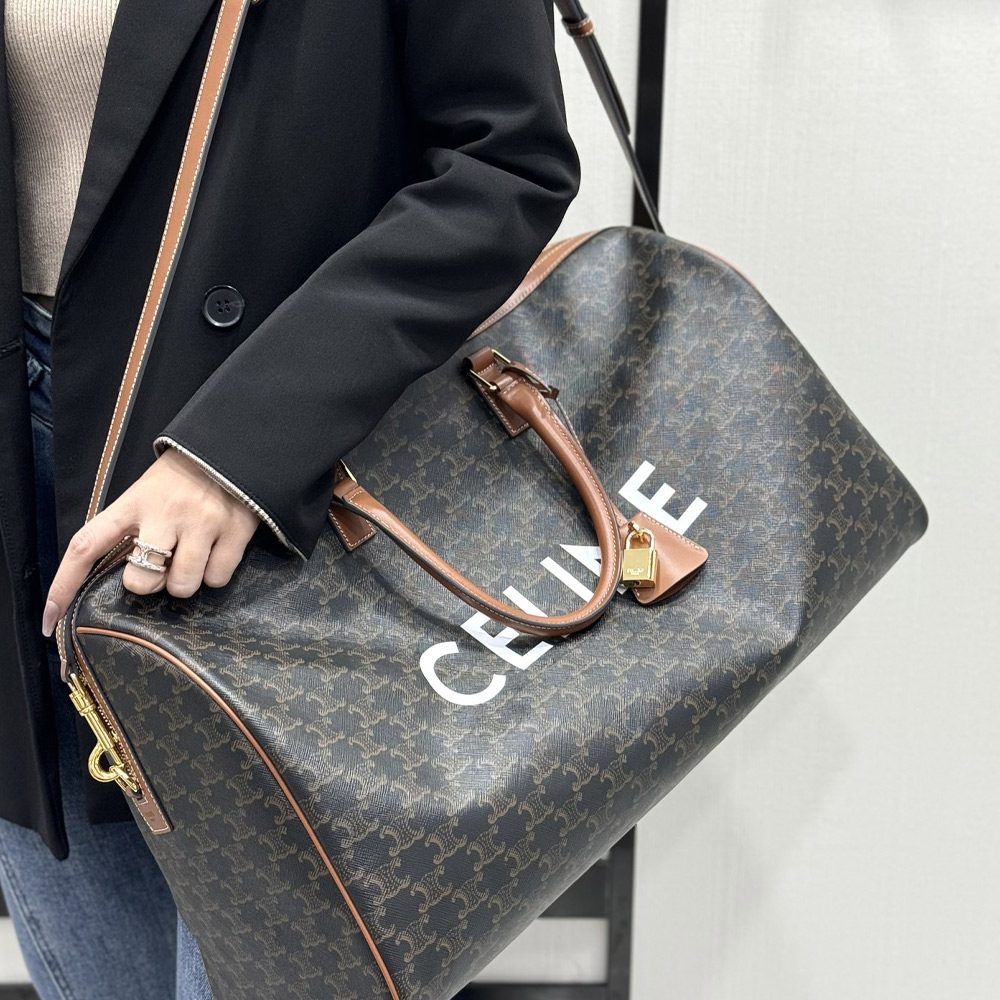 셀린느 라지 트래블 보스턴백