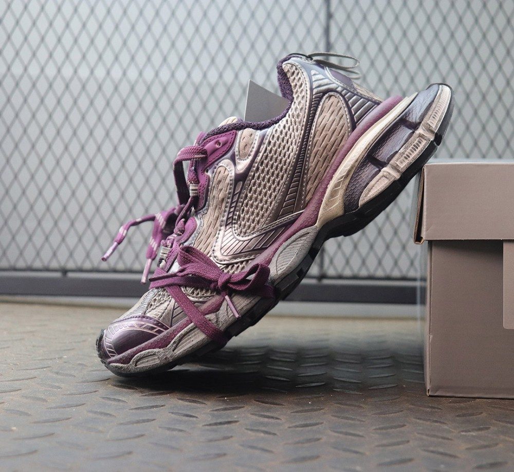 발렌시아가 3XL 스니커즈 에그쉘 퍼플