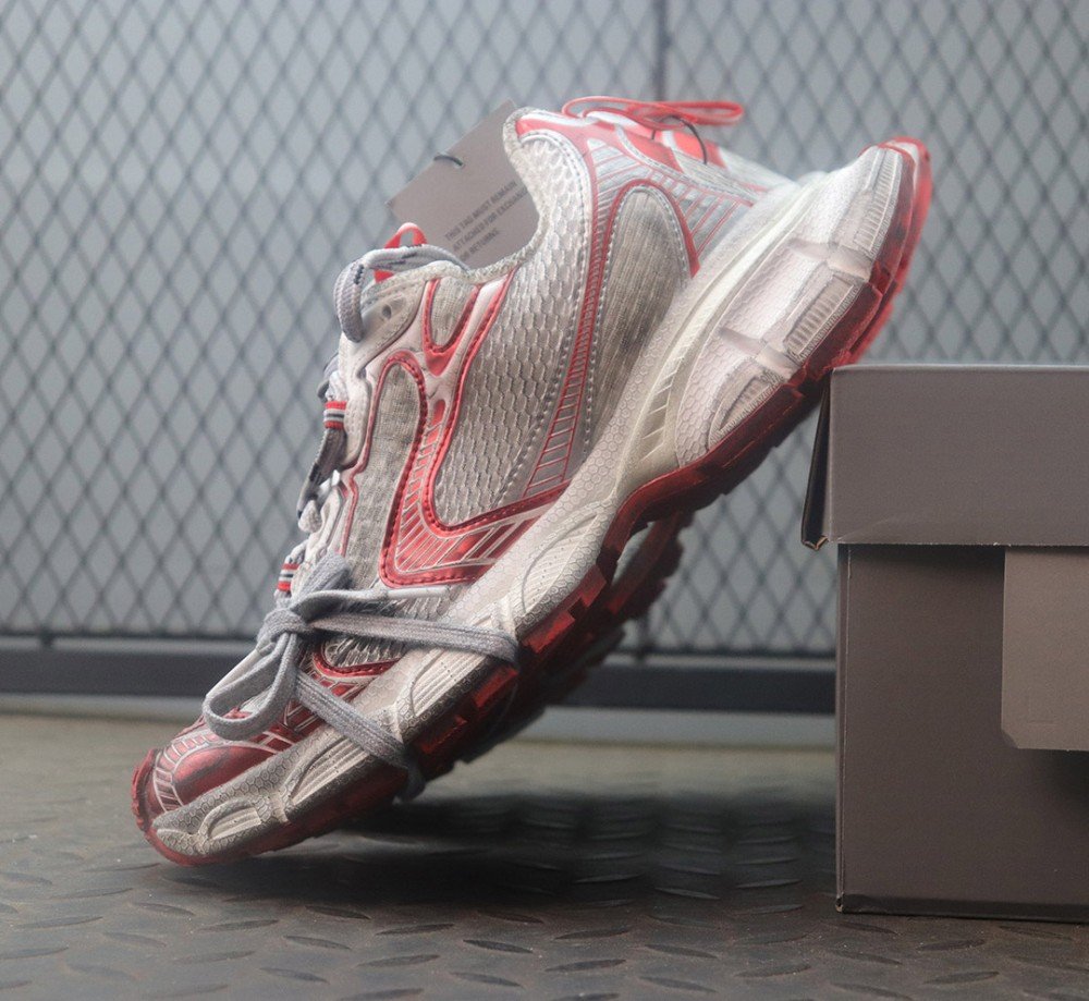 발렌시아가 3XL 스니커즈 에그쉘 레드