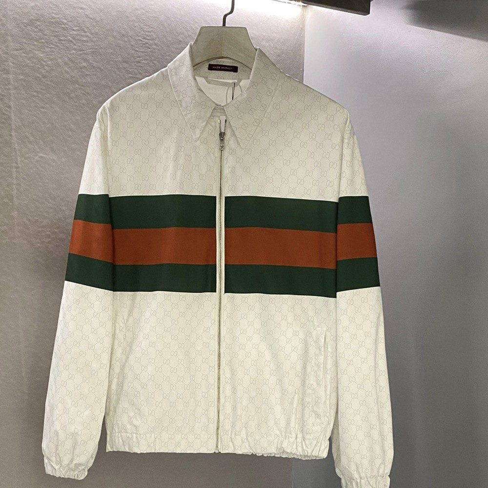 구찌 24SS 1921 자카드 코치 자켓