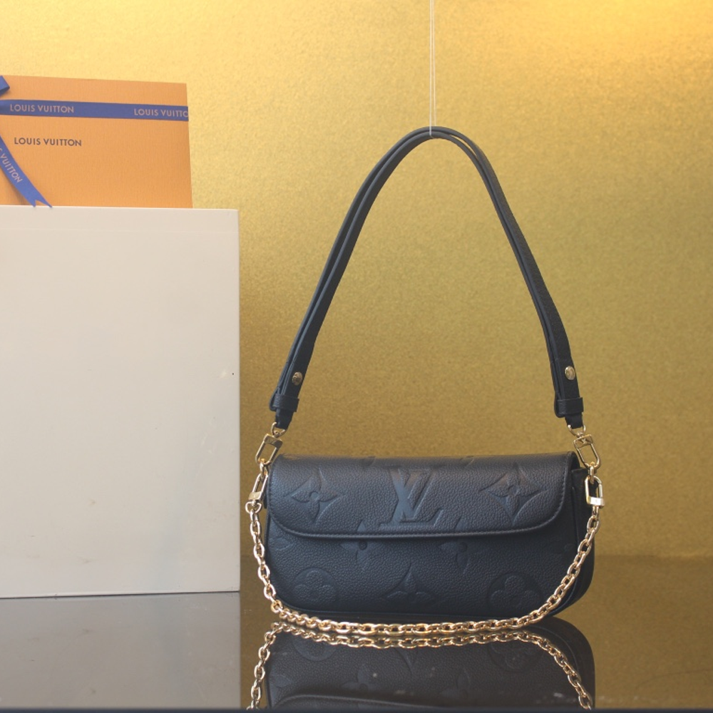 루이비통 월릿 온 체인 아이비 미니백 블랙 M82154