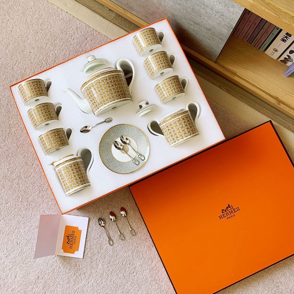 에르메스 모자이크 커피 15구 세트