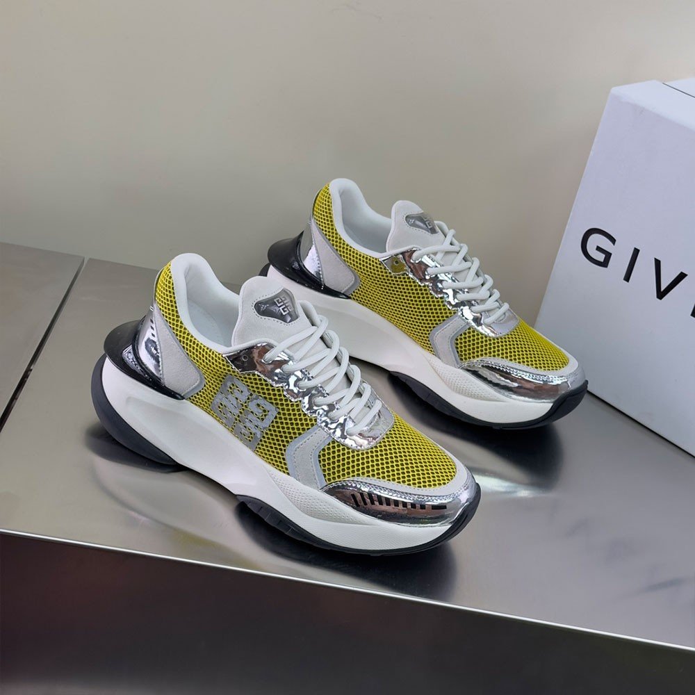 지방시 4G 캐주얼 스니커즈 옐로우