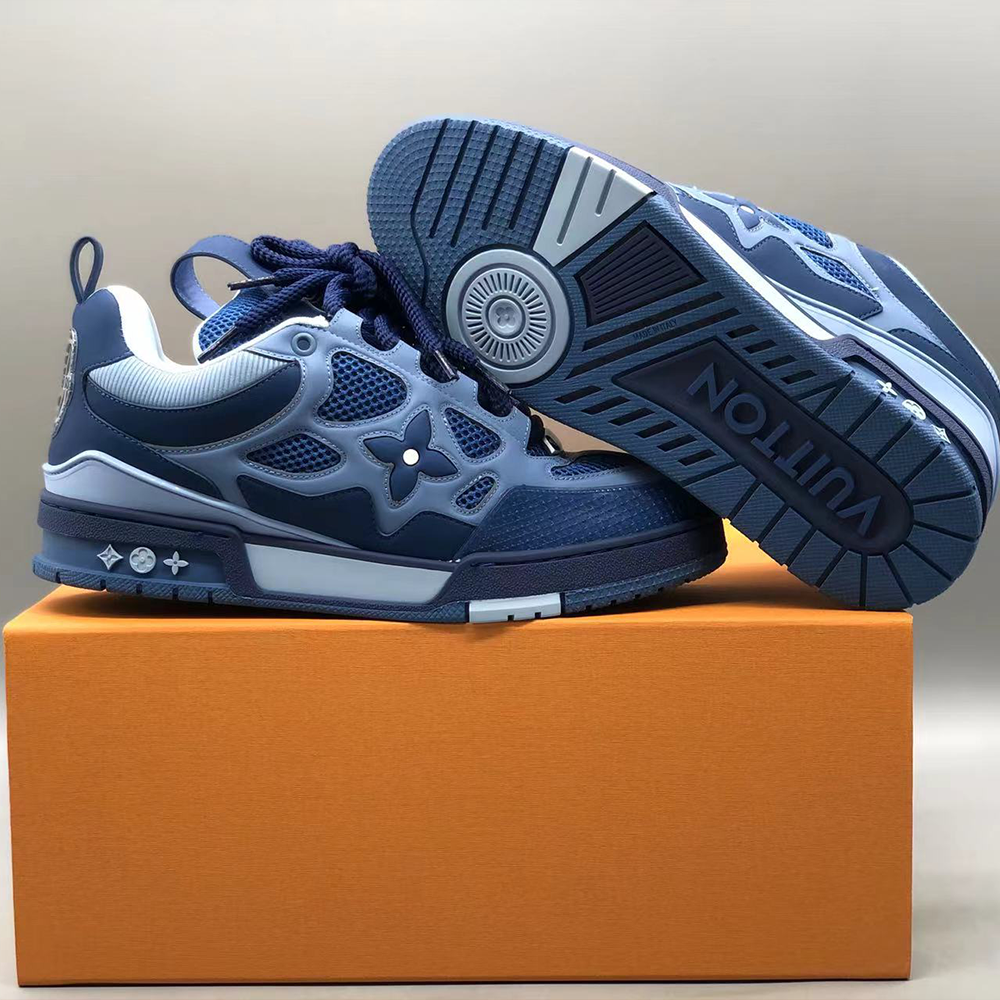 루이비통 LV 스케이트 스니커즈 블루