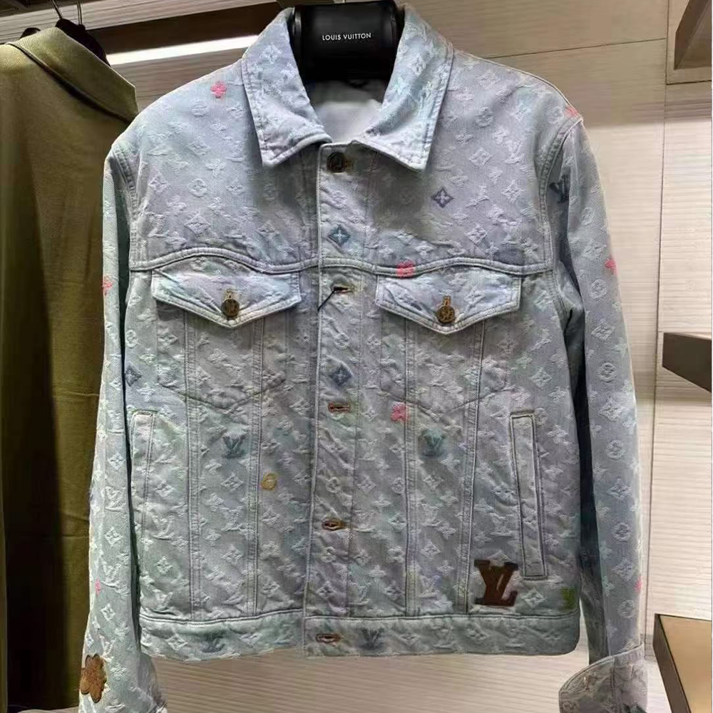 루이비통 모노그램 데님 자켓 인디고