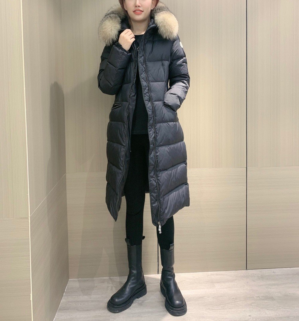 몽클레어 보에딕 BOEDIC 여성 롱패딩 (100% 리얼 폭스퍼)