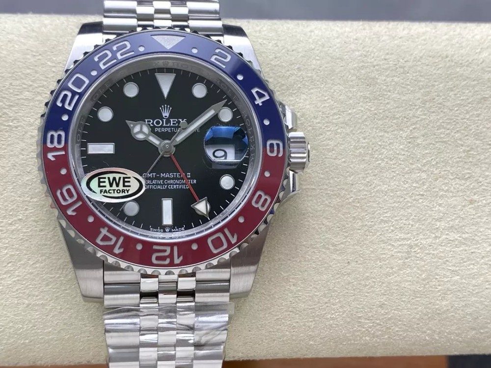 롤렉스 GMT 마스터2 펩시걸 쥬빌레 브레이슬릿 40mm 126710 BLRO