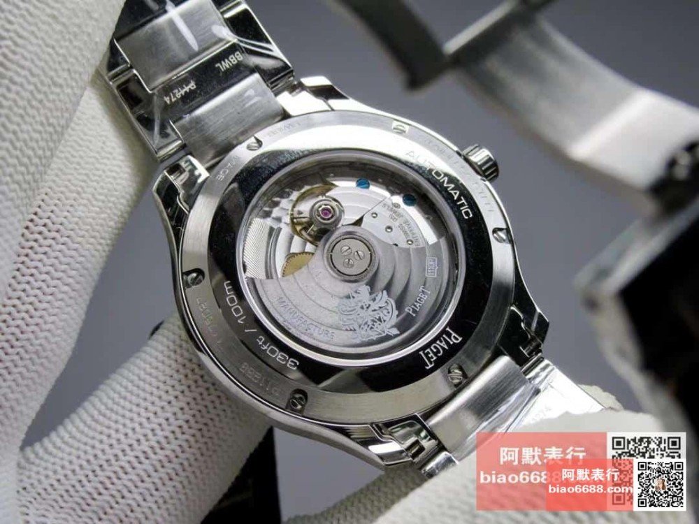 피아제 POLO 데이트 블루 다이얼 SS 브레이슬릿 42mm G0A41002