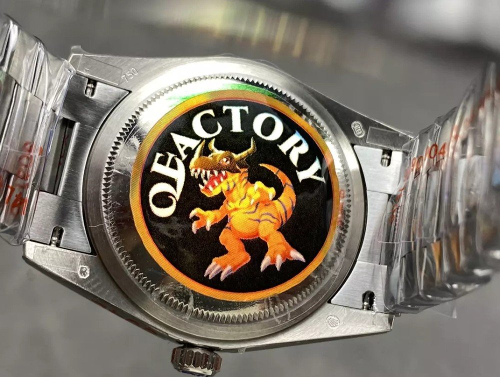 v5 롤렉스 데이데이트 청판 다이얼 바게트다이아 SS 브레이슬릿 36mm 128236