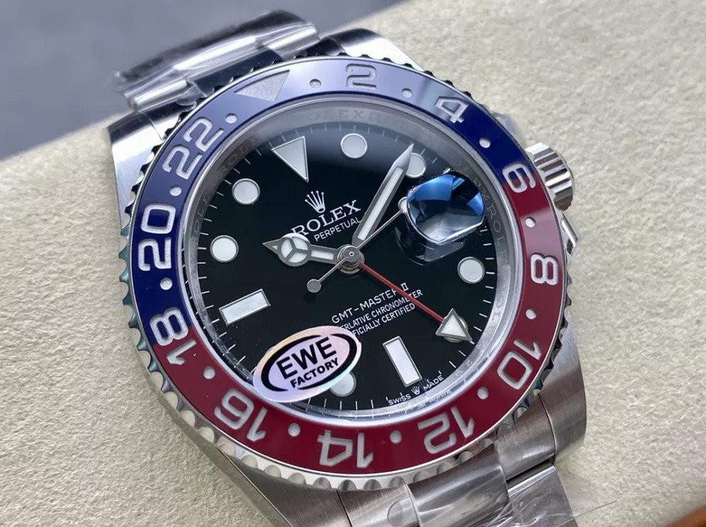 롤렉스 GMT 마스터2 펩시맨 오이스터 브레이슬릿 40mm 126710 BLRO