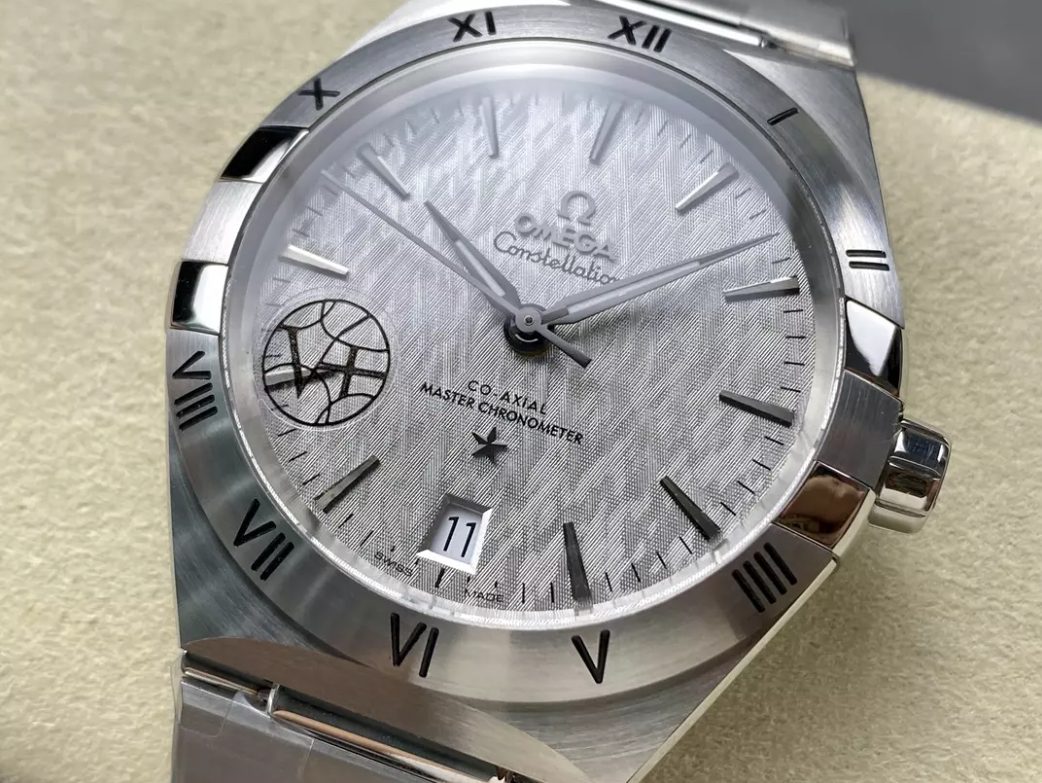 오메가 컨스텔레이션 41mm 트윌 그레이 다이얼, SS 브레이슬릿