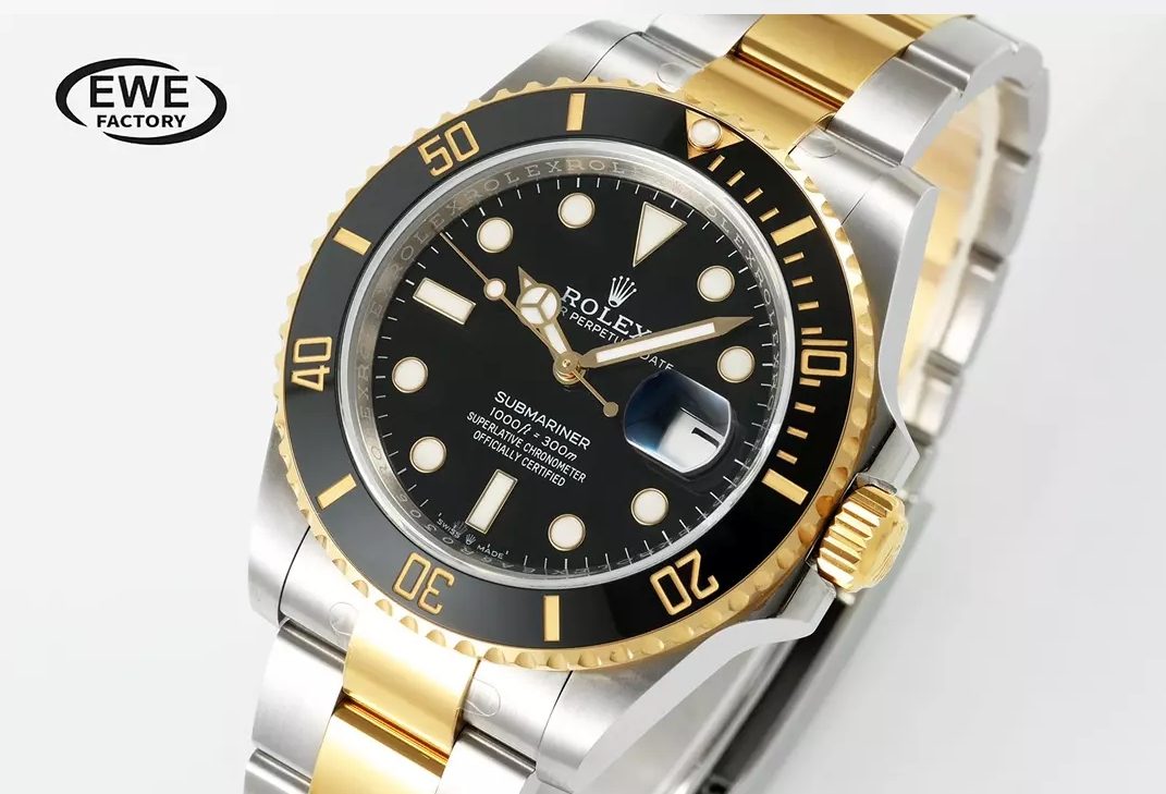 롤렉스 신형 서브마리너 검판 콤비 41mm 126613LN