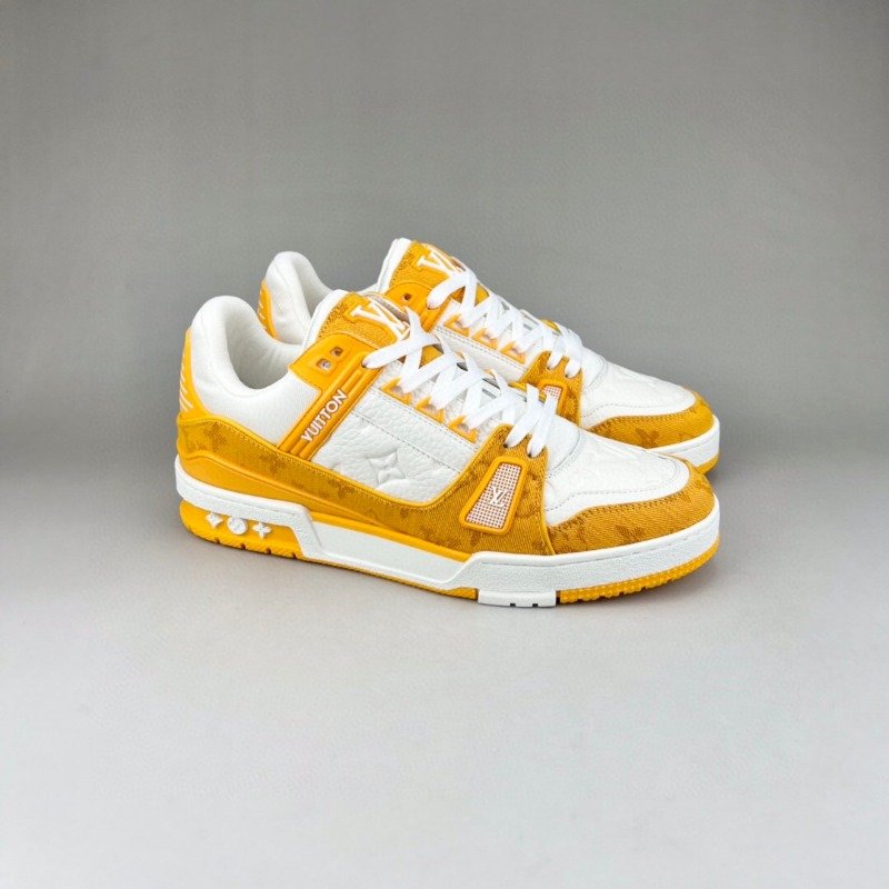 루이비통 트레이너 남녀공용 신발 운동화 스니커즈