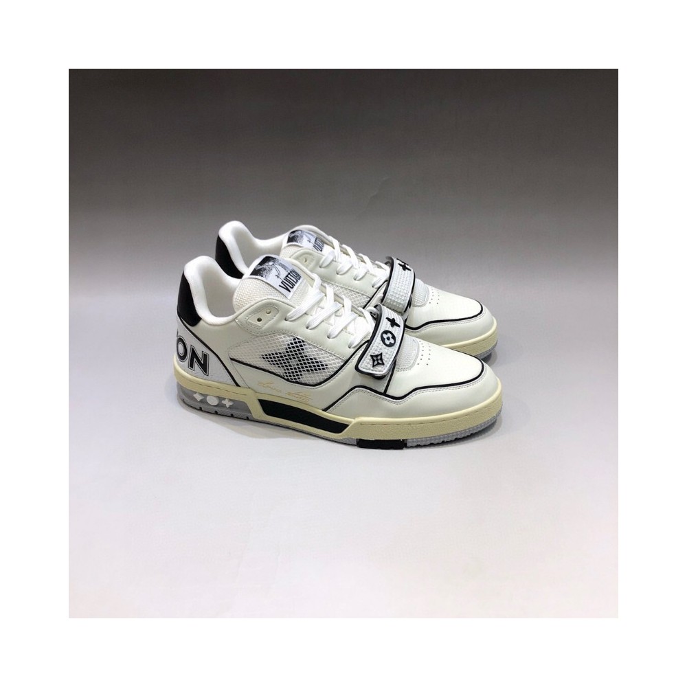 루이비통 트레이너 남녀공용 신발 운동화 스니커즈