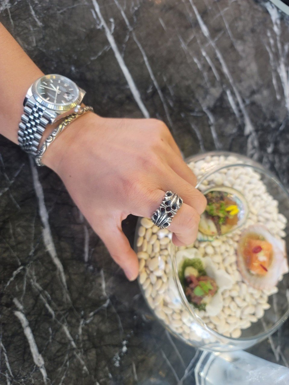 Chrome Hearts 크롬하츠 K&T 링 반지