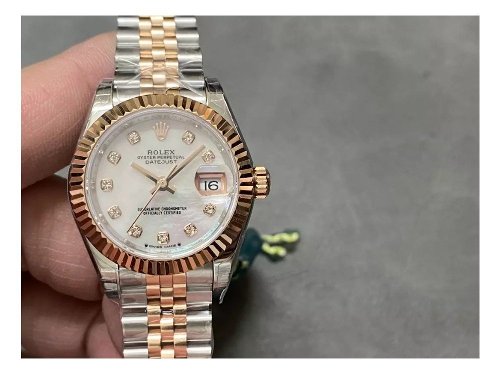 롤렉스 레이디 데이저스트 MOP 다이얼 10P 다이아 콤비 28mm 279171
