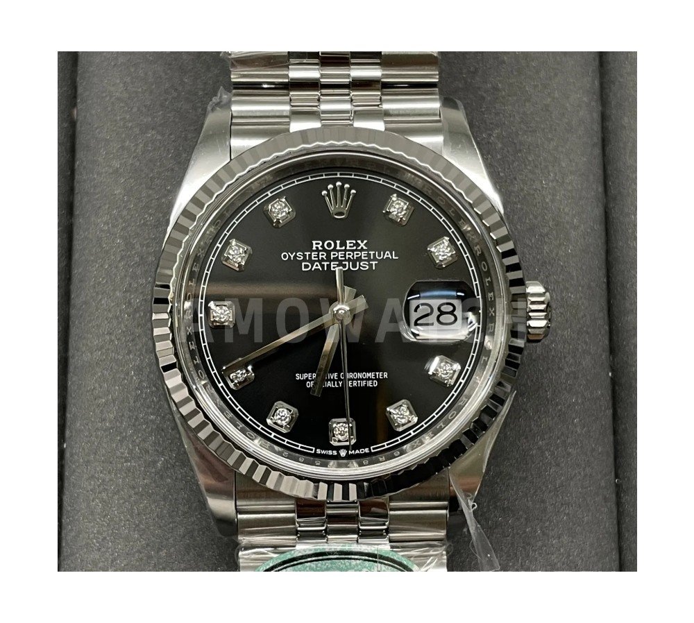 롤렉스 데이저스트 검판 다이얼 10P 다이아 쥬빌레 36mm 126234