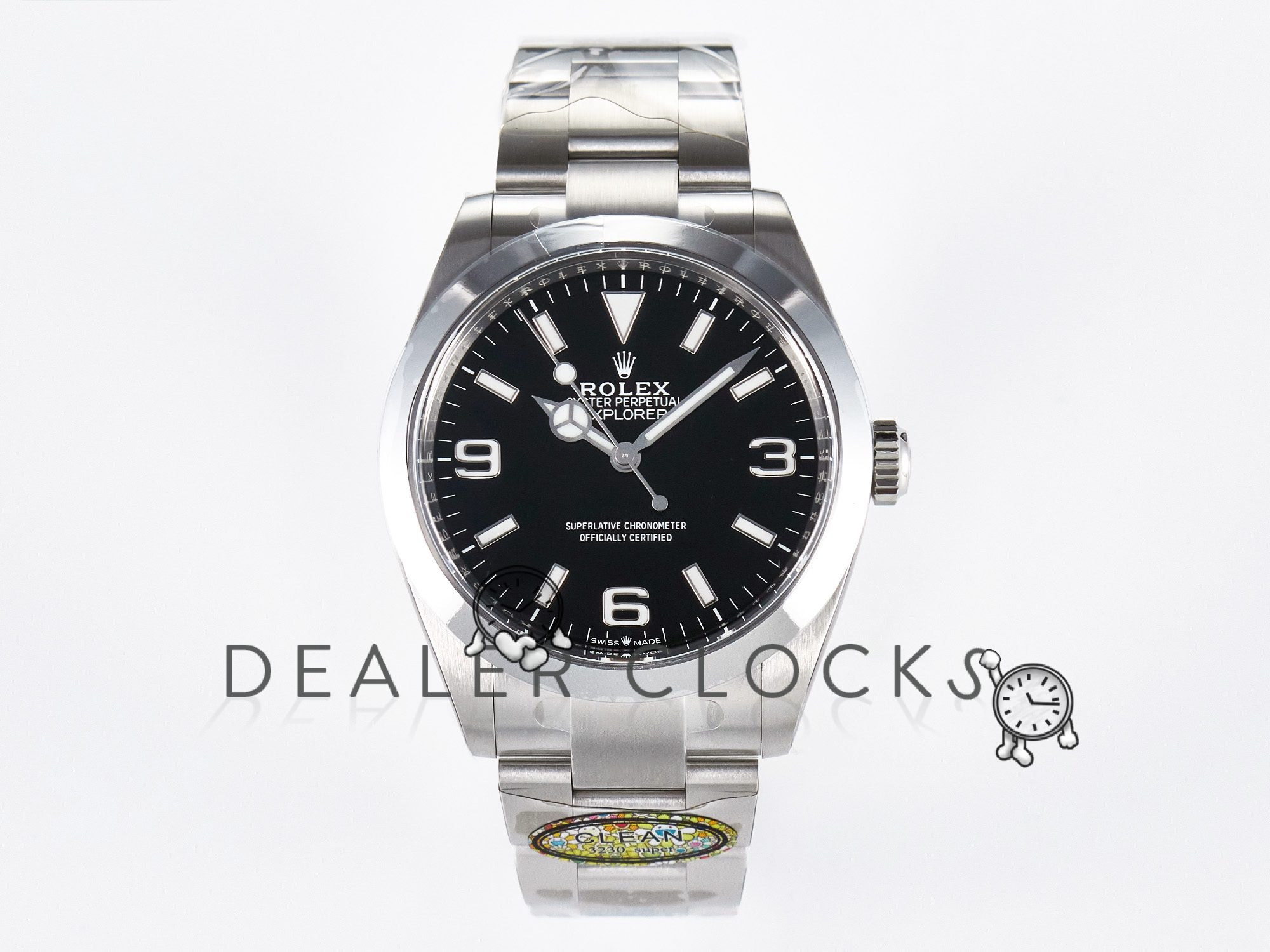 롤렉스 익스플로러 검판 다이얼 SS 브레이슬릿 40mm 224270