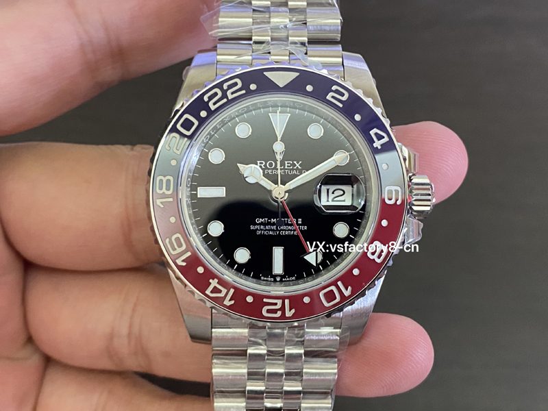 롤렉스 GMT 마스터2 펩시걸 쥬빌레 브레이슬릿 40mm V3버전 126710 BLRO